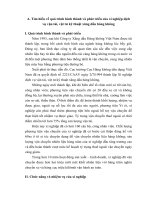 Báo cáo thực tập tổng hợp tại Xí nghiệp dịch vụ vận tải, vật tư kỹ thuật xăng dầu hàng không