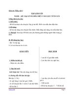 Giáo án tiếng việt 3 tuần 4 bài tập làm văn   nghe   kể dại gì mà đổi, điền vào giấy tờ in sẵn 