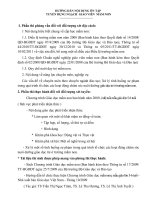 HƯỚNG DẪN NỘI DUNG ÔN TẬP TUYỂN DỤNG NGẠCH GIÁO VIÊN MẦM NON