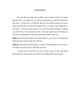 TÌNH HÌNH ĐẦU TƯ VÀ QUẢN LÝ HOẠT ĐỘNG ĐẦU TƯ CỦA CÔNG TY TÀI CHÍNH DẦU KHÍ (PVFC) TRONG TỔNG CÔNG TY DẦU KHÍ VIỆT NAM