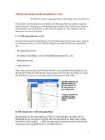 Thiet lap quan he giua cac doi tuong hinh hoc co ban