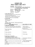 giao an phat trien the chat