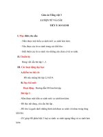 Giáo án tiếng việt 3 tuần 5 bài luyện từ và câu   so sánh 