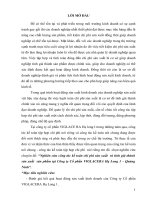 Nghiên cứu công tác kế toán chi phí sản xuất  và tính giá thành sản xuất  sản phẩm tại công ty cổ phần VIGLACERA hạ long 1 – quảng ninh