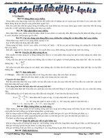 Hệ thống kiến thức vật lí 9 học kì II