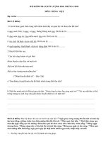 đê ôn thi lên lop 6