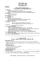 GIAO AN LOP 4 TUAN 34 nam 2010   2011
