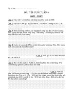 bai tap cuoi tuan 6 nam 2010