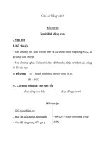 Giáo án tiếng việt 3 tuần 5 bài kể chuyện   người lính dũng cảm 