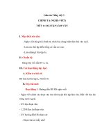 Giáo án tiếng việt 3 tuần 6 bài chính tả   nghe  viết bài tập làm văn, phân biệt eooeo, sx, dấu hỏidấu ngã 