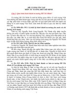 đề cương tư tưởng HCM (9 cau)