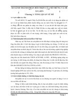 So sánh thành phần phối trộn của mì trứng và mì ăn liền