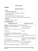 Giáo án tiếng việt 3 tuần 6 bài tập đọc   ngày khai trường 