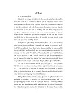 Luận văn thạc sĩ Chủ nghĩa tam dân và ảnh hưởng của nó ở việt nam