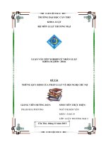 những quy định của pháp luật về hội nghị chủ nợ