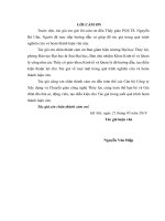 Nghiên cứu đề xuất một số giải pháp nâng cao hoạt động đấu thầu xây lắp của công ty xây dựng và chuyển giao công nghệ thủy lợi