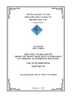hiện thực xã hội liên xô trong tác phẩm “nghệ nhân và margarita” của mikhail afanasievich bulgacov
