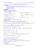 Giáo án TS 10 (căn bậc hai có HD giải)