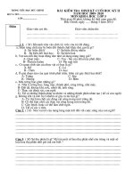 khoa   sử địa lớp 5 cuối kỳ II