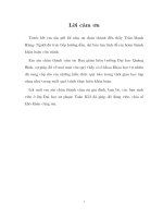 Khóa luận tốt nghiệp toán đường cong đơn thức trong không gian afin 