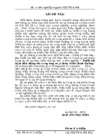 Thiết kế hầm dẫn dòng thi công nhà máy thủy điện huội quảng