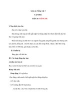 Giáo án tiếng việt 3 tuần 8 bài tập đọc   tiếng ru 