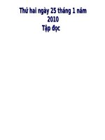 Tập đọc Hoa học trò