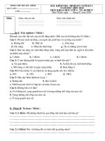 Toan   TV   khoa   Sử địa lớp 4 cuối kỳ I