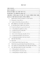 Nghiên cứu đánh giá công tác quản lý tiến độ xây dựng công trình xây dựng trạm bơm my động huyện thanh miện tỉnh hải dương