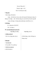 Giáo án tiếng việt 3 tuần 12 bài chính tả   nghe   viết cảnh đẹp non sông, phân biệt trch, atac 