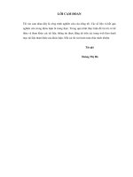 Thời gian, không gian nghệ thuật trong tiểu thuyết chân trời mùa hạ của hữu phương 