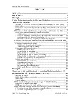 “Chiến lược marketing” nhằm nâng cao khả năng tiêu thụ sản phẩm tại công ty cổ phần dịch vụ và thương mại đại dương
