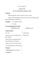 Giáo án tiếng việt 3 tuần 7 bài luyện từ và câu   ôn tập về từ chỉ hoạt động, trạng thái, so sánh 