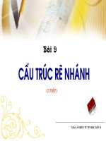 bai 9 cau truc re nhanh(t1)