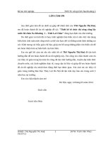 Thiết kế tổ chức thi công cống lấy nước hồ chứa na khuông  1 – tỉnh lai châu