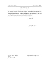 Kế toán bán hàng và xác định kết quả kinh doanh tại công ty TNHH BMG việt nam