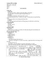 Giáo án sinh học 8 4 cột chuẩn 