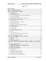 Thiết kế cụm công trình đầu mối hồ hoành hồ   PA2