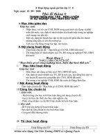 Giáo án hoạt động ngoài giờ lên lớp 11 full 