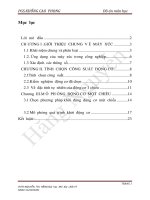 Đồ án môn cơ sở truyền động điện