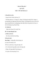 Giáo án tiếng việt 3 tuần 7 bài tập viết   ôn chữ hoa e 