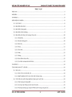 Quy hoạch cấp nước hệ thống thủy lợi xuân thủy tỉnh nam định