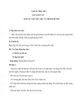 Giáo án tiếng việt 3 tuần 10 bài tập làm văn   tập viết thư và phong bì thư 