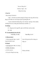 Giáo án tiếng việt 3 tuần 11 bài chính tả   nghe   viết tiếng hò trên sông, phân biệt ongông, sx, ươnương 