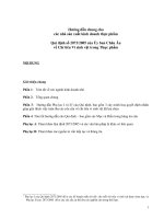 Hướng dẫn chung cho các nhà sản xuất kinh doanh thực phẩm  Tiêu chuẩn EU về Chỉ tiêu Vi sinh vật trong Thực phẩm