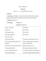 Giáo án tiếng việt 3 tuần 8 bài kể chuyện   các em nhỏ và cụ già 