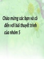 Bài thuyết trình tham khảo một số phương pháp dạy học tiên tiến ở nước ngoài