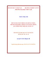 Đơn giá dự toán trong xây dựng cơ bản, phương pháp điều chỉnh và ứng dụng trong quá trình thực hiện dự án đầu tư