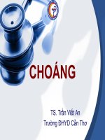 bài giảng chẩn đoán và xử trí choáng 