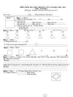 De kiem tra cuoi nam lop 1